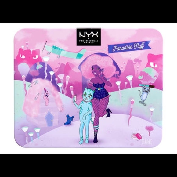 NYX PARADISE FLUFF SHADOW & LINER SET - Picture 2 of 5